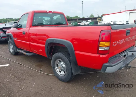 2001 Chevrolet Silverado 2500Hd from USA, damaged, VIN 1GCHC24U91Z334155